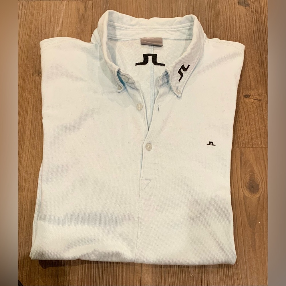 J.Lindeberg Light Blue Polo Shirt